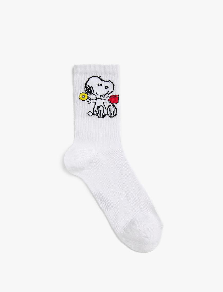  Kadın Snoopy Lisanslı Soket Çorap