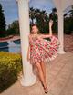 Rachel Araz X Koton - Çiçek Desenli İnce Askılı Elbise