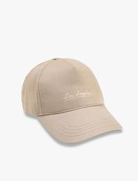 İşlemeli Cap Şapka