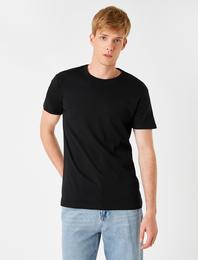 Bisiklet Yaka Basic Tişört