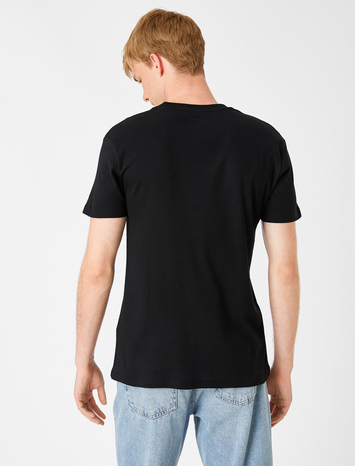   Bisiklet Yaka Basic Tişört