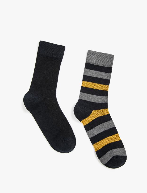  Erkek 2'li Soket Çorap Seti