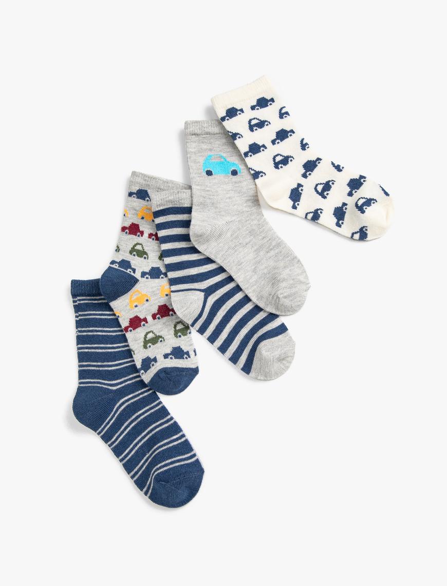  Erkek Çocuk 5'li Soket Çorap Seti