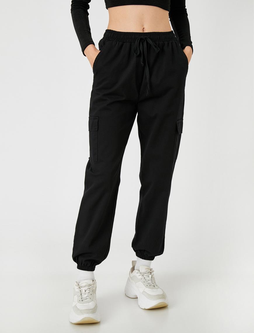   Jogger Pantolon Cep Detaylı