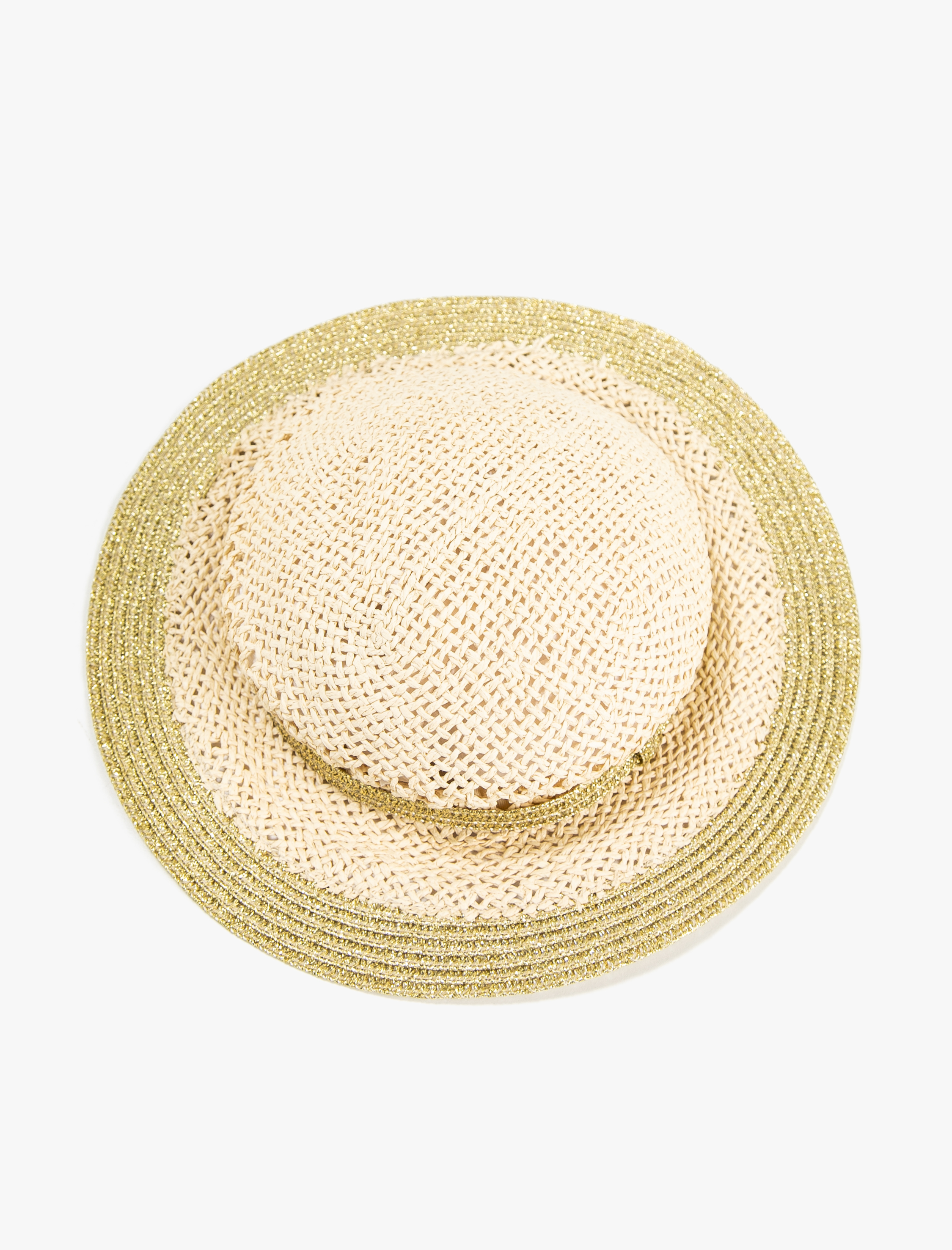  Kız Çocuk Hasır Şapka