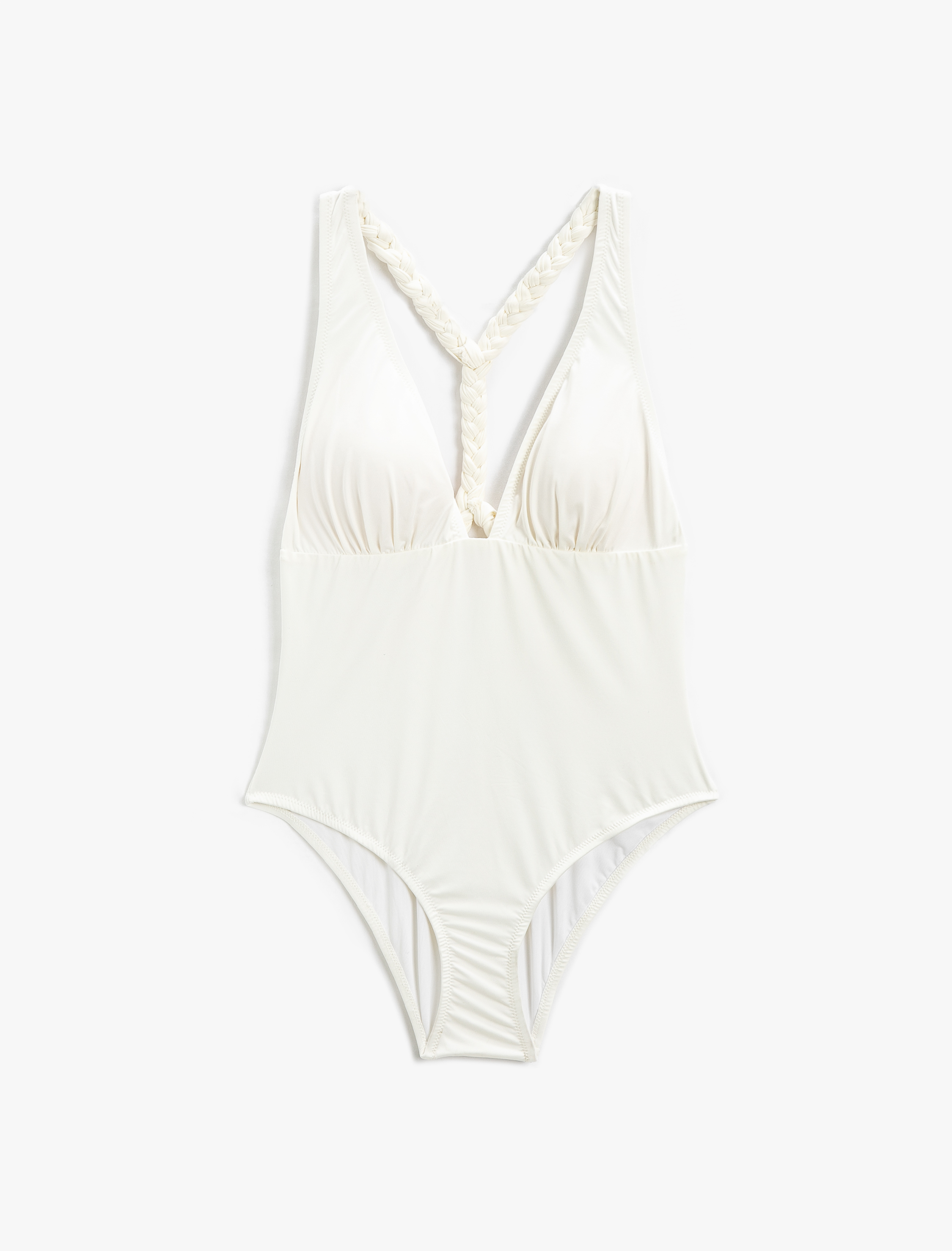   Koton X Şahika Ercümen - Sırt Detaylı V Yaka Mayo