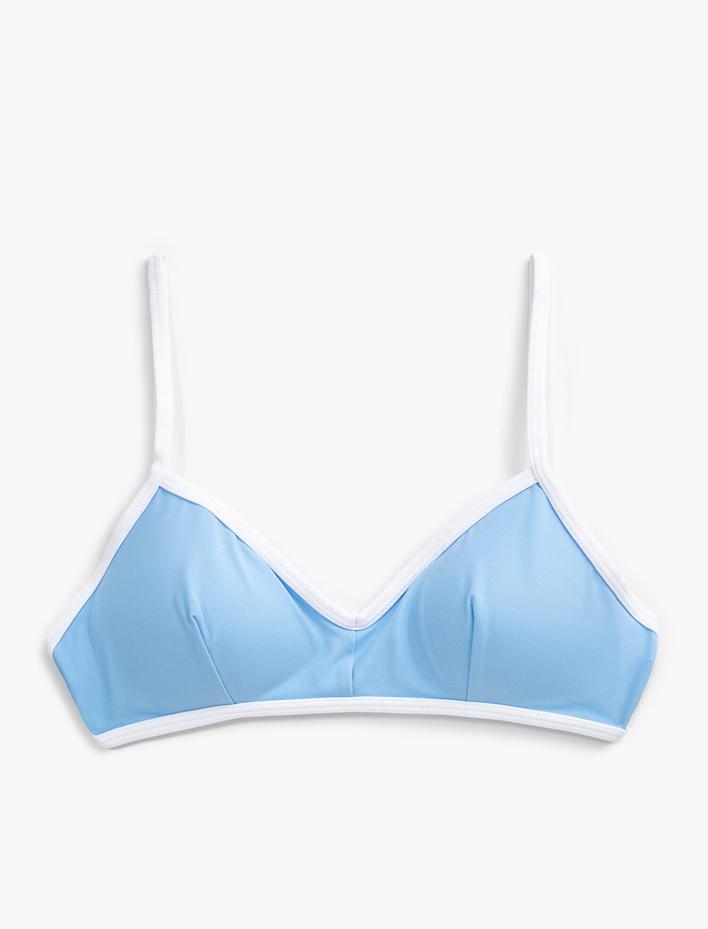  Bağlama Detaylı Bikini Üst
