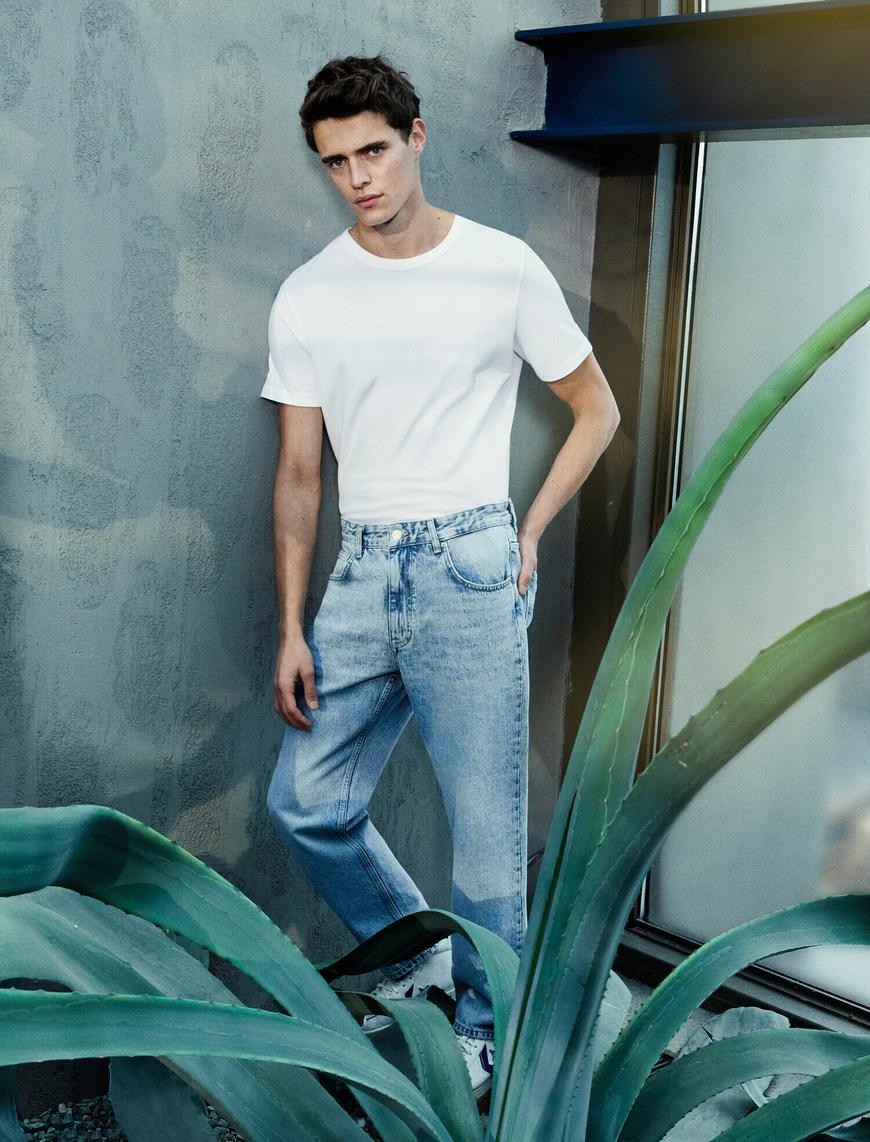   Slim Fit Kot Pantolon - Brad Jean
