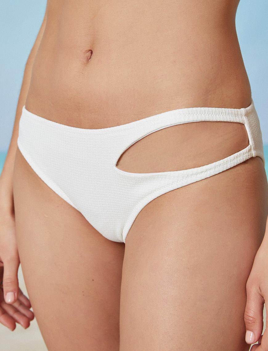   Pencere Detaylı Bikini Alt