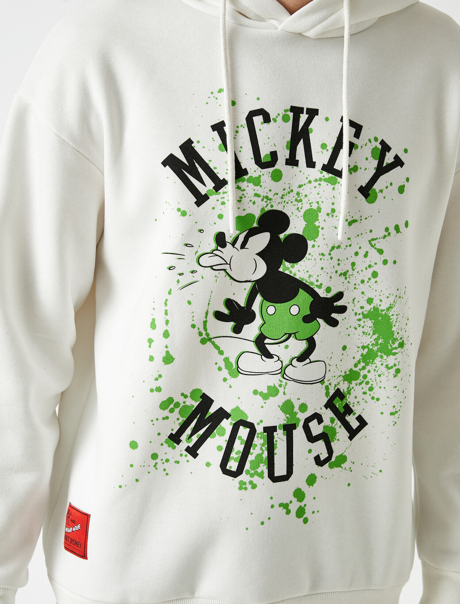   Mickey Mouse Kapüşonlu Sweatshirt Lisanslı Baskılı