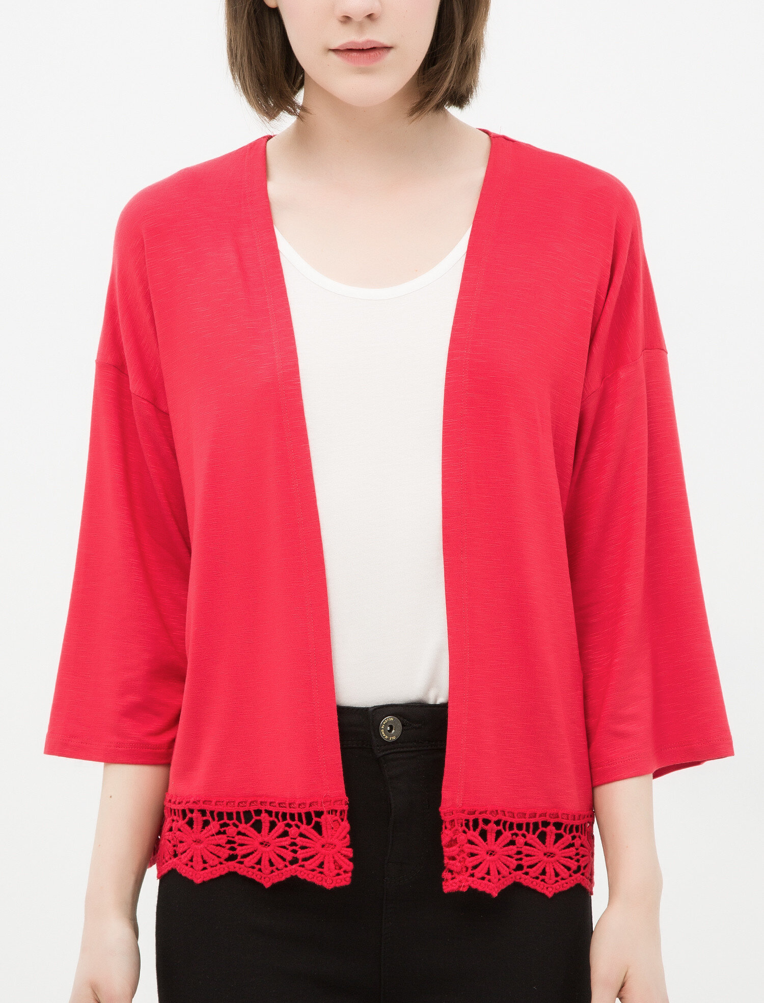   Dantel Detaylı Bolero