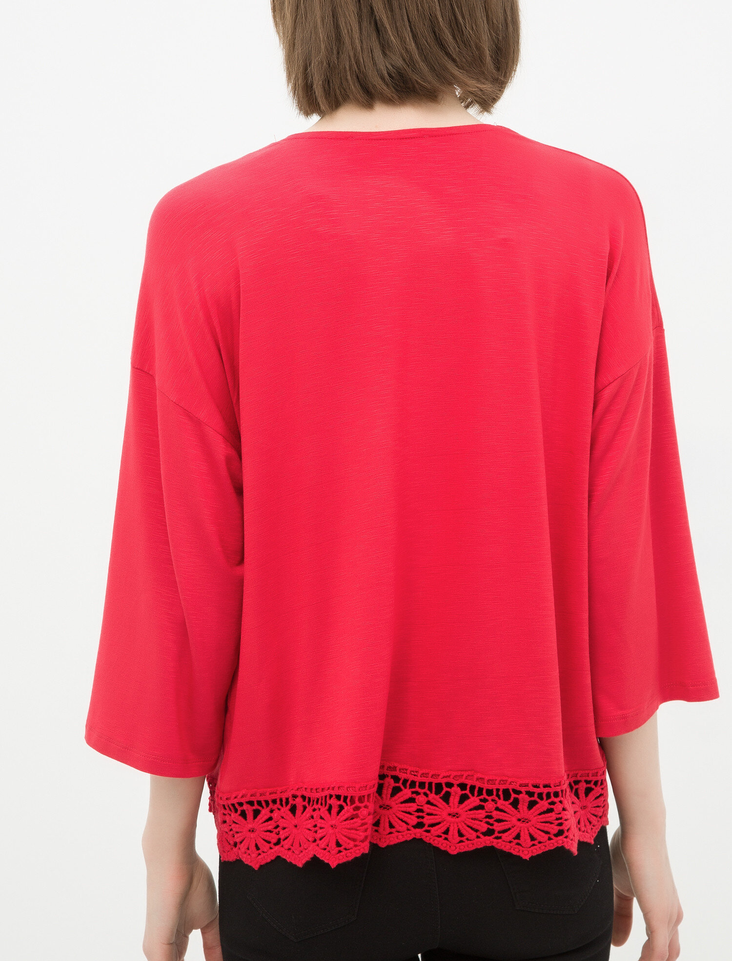   Dantel Detaylı Bolero