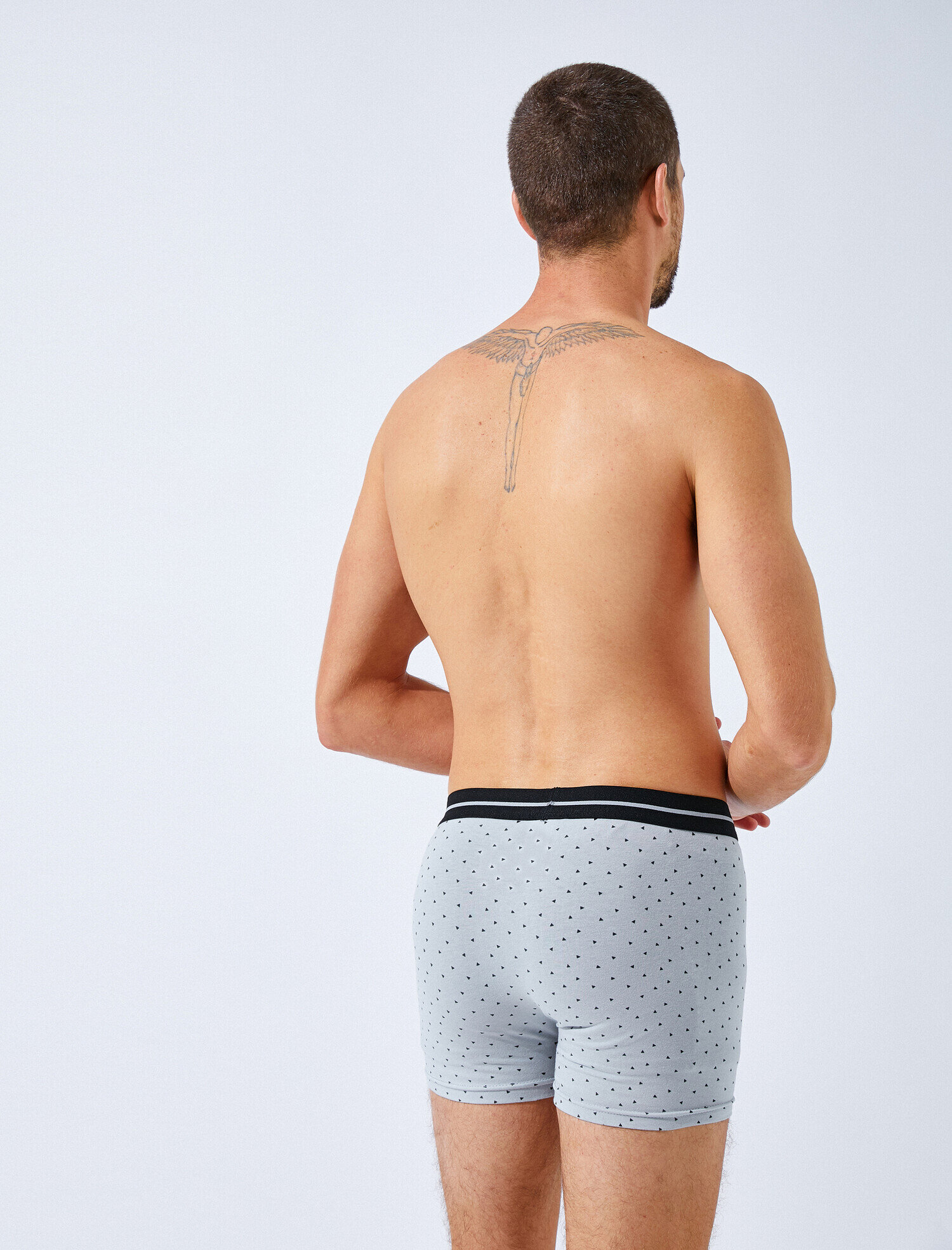   Pamuklu Basic 3'lü Boxer Seti