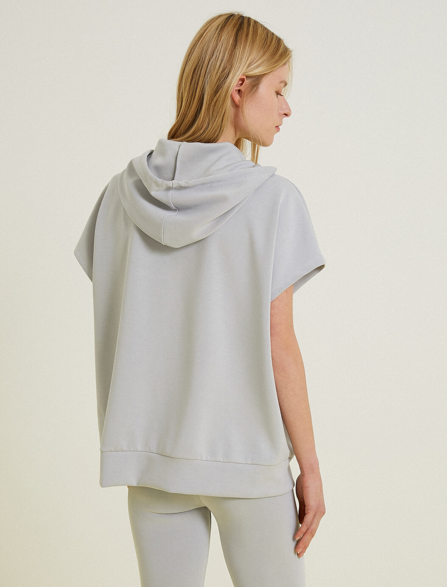   Kolsuz Kapüşonlu Sweatshirt Hoodie Oversize