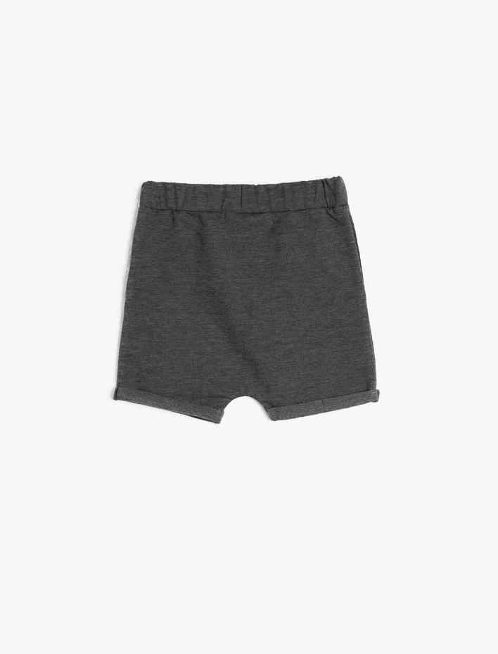 Erkek Bebek Baskılı Şort