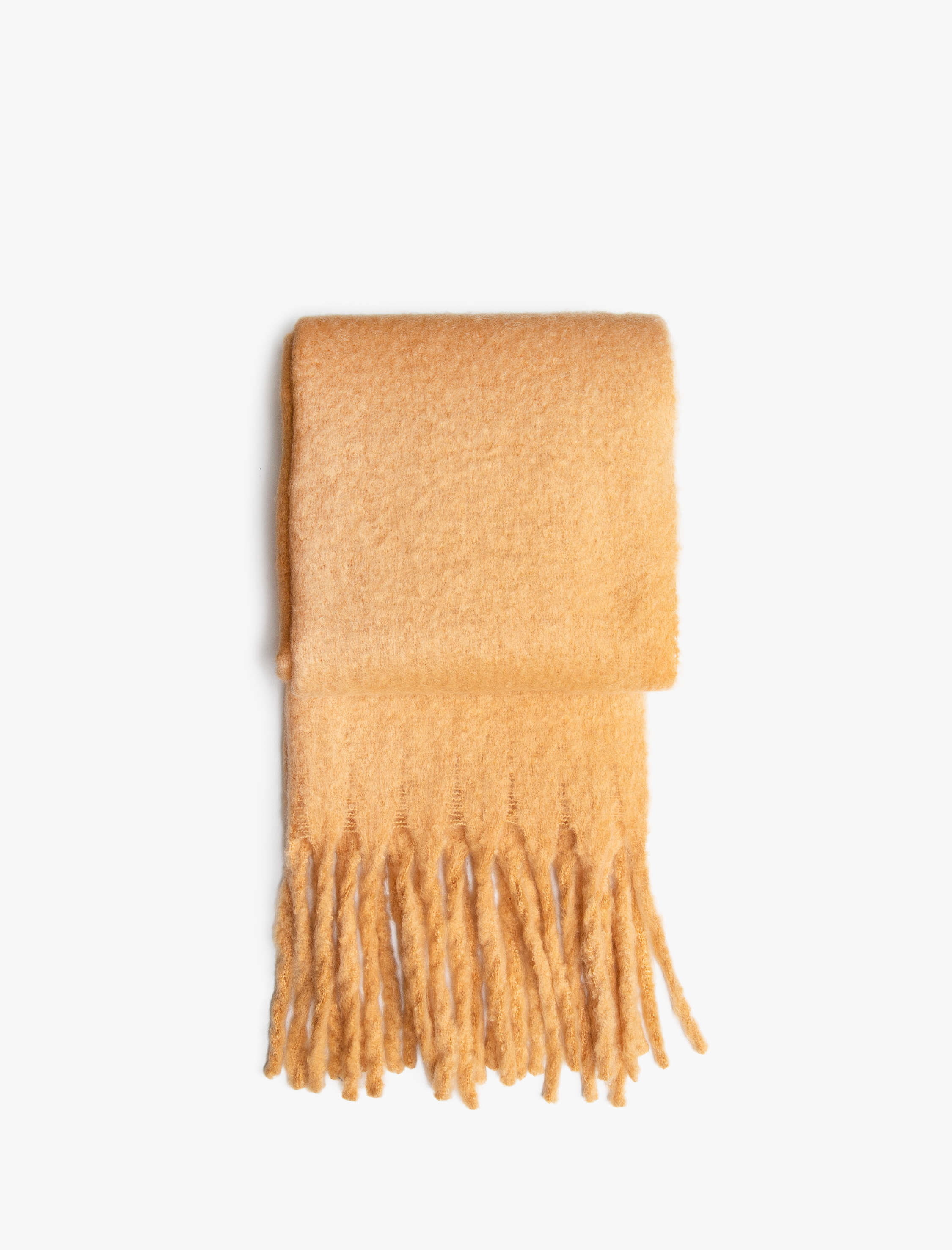  Kadın Basic Atkı Püskül Detaylı