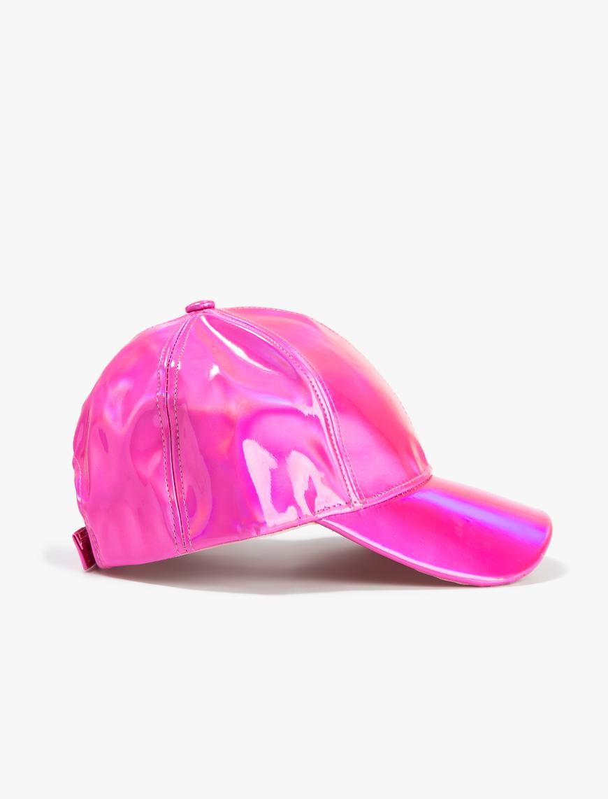  Kadın Cap Şapka Hologram Görünümlü