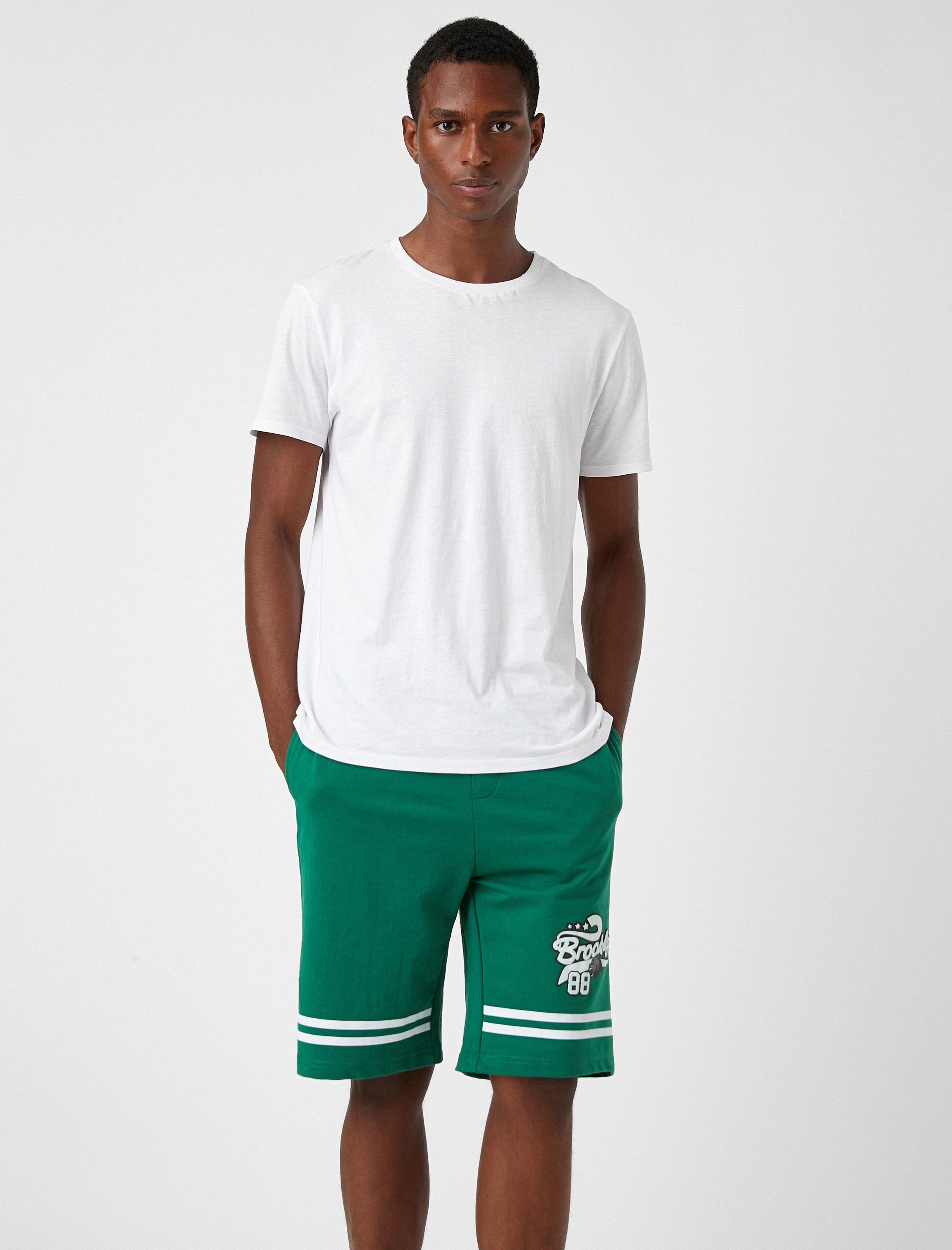   Brooklyn Baskılı Basketbol Şort