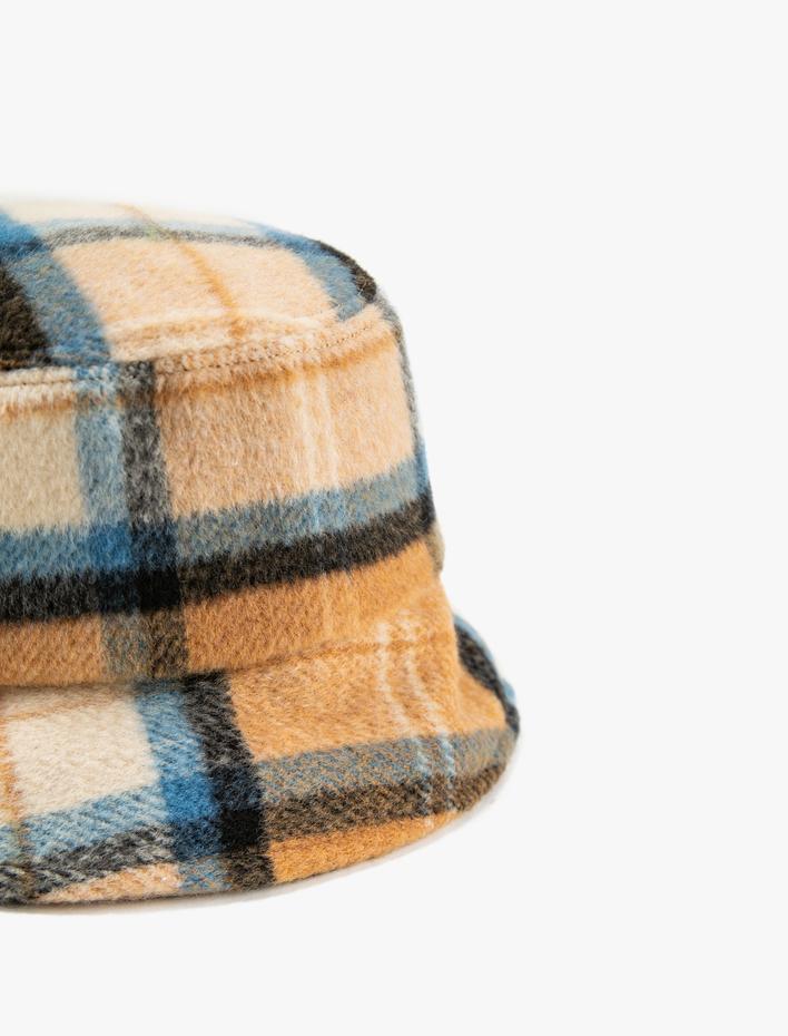 Erkek Çocuk Bucket Şapka Ekose