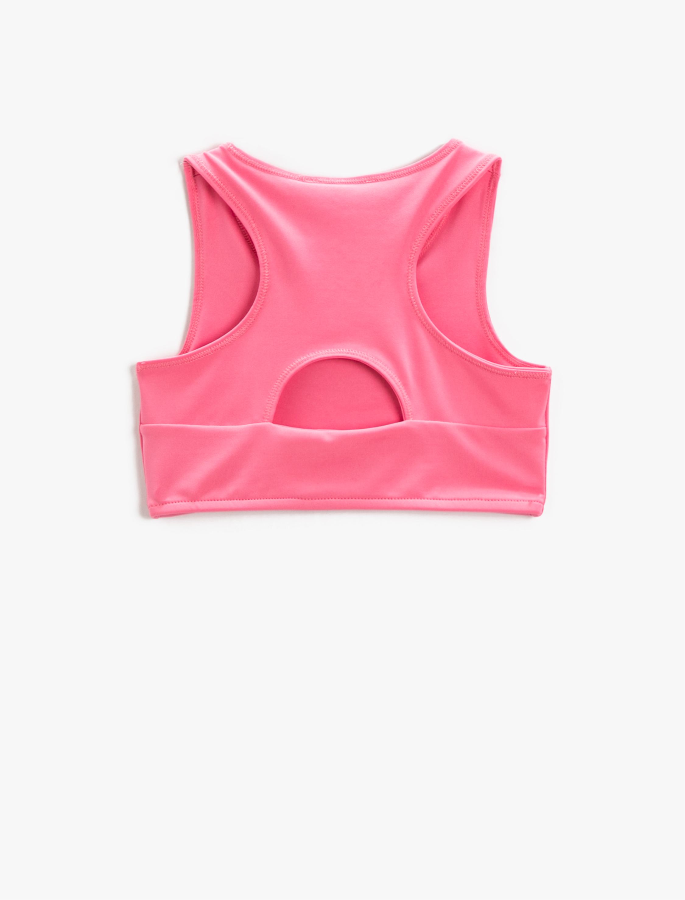  Kız Çocuk Yarım Sporcu Atlet Arkası Pencere Detaylı Baskılı