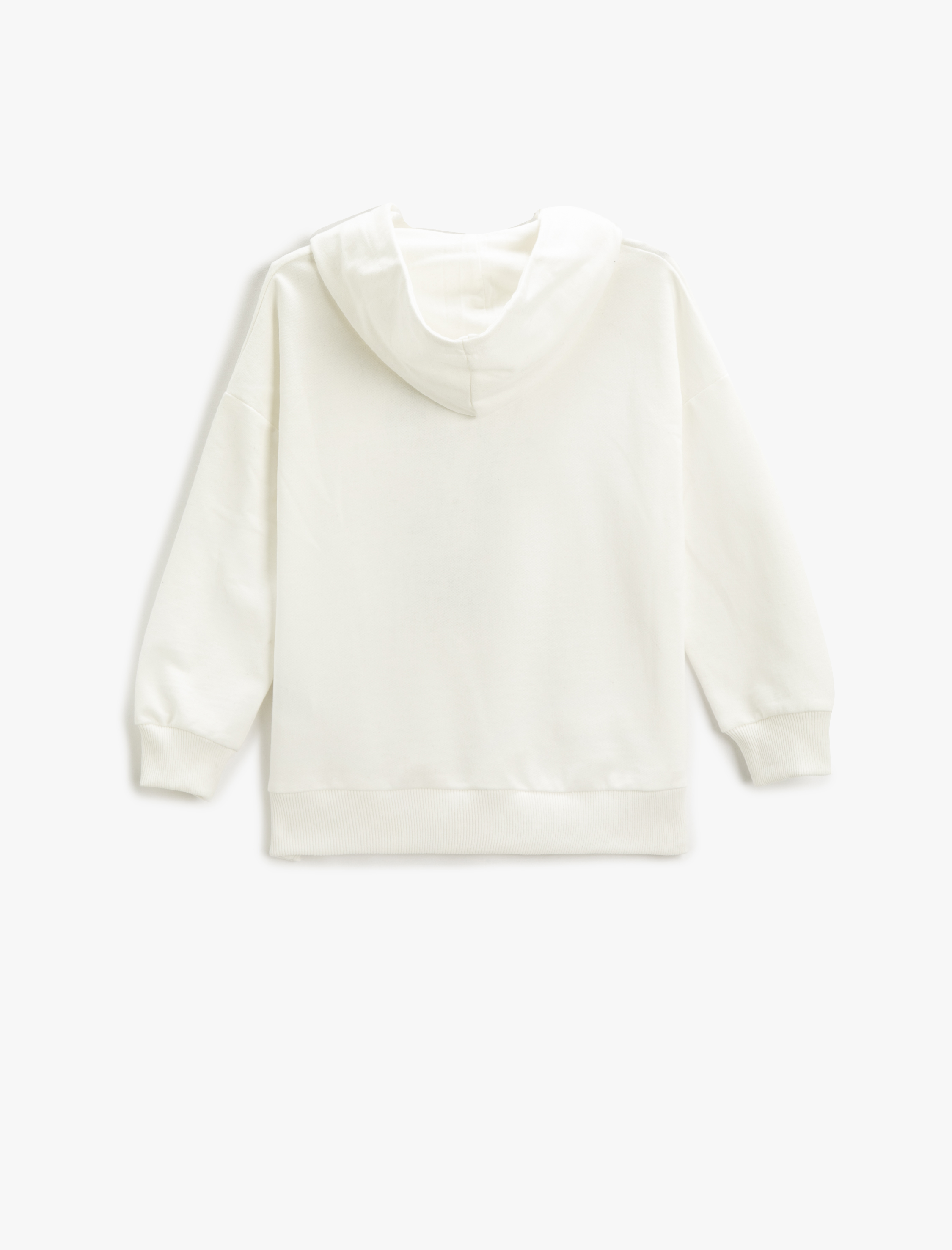  Kız Çocuk Minnie Mouse Baskılı Köpüşonlu Sweatshirt Lisanslı Pamuklu