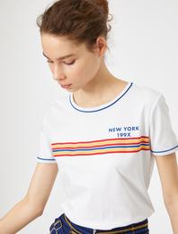 Yazılı Baskılı Tişört