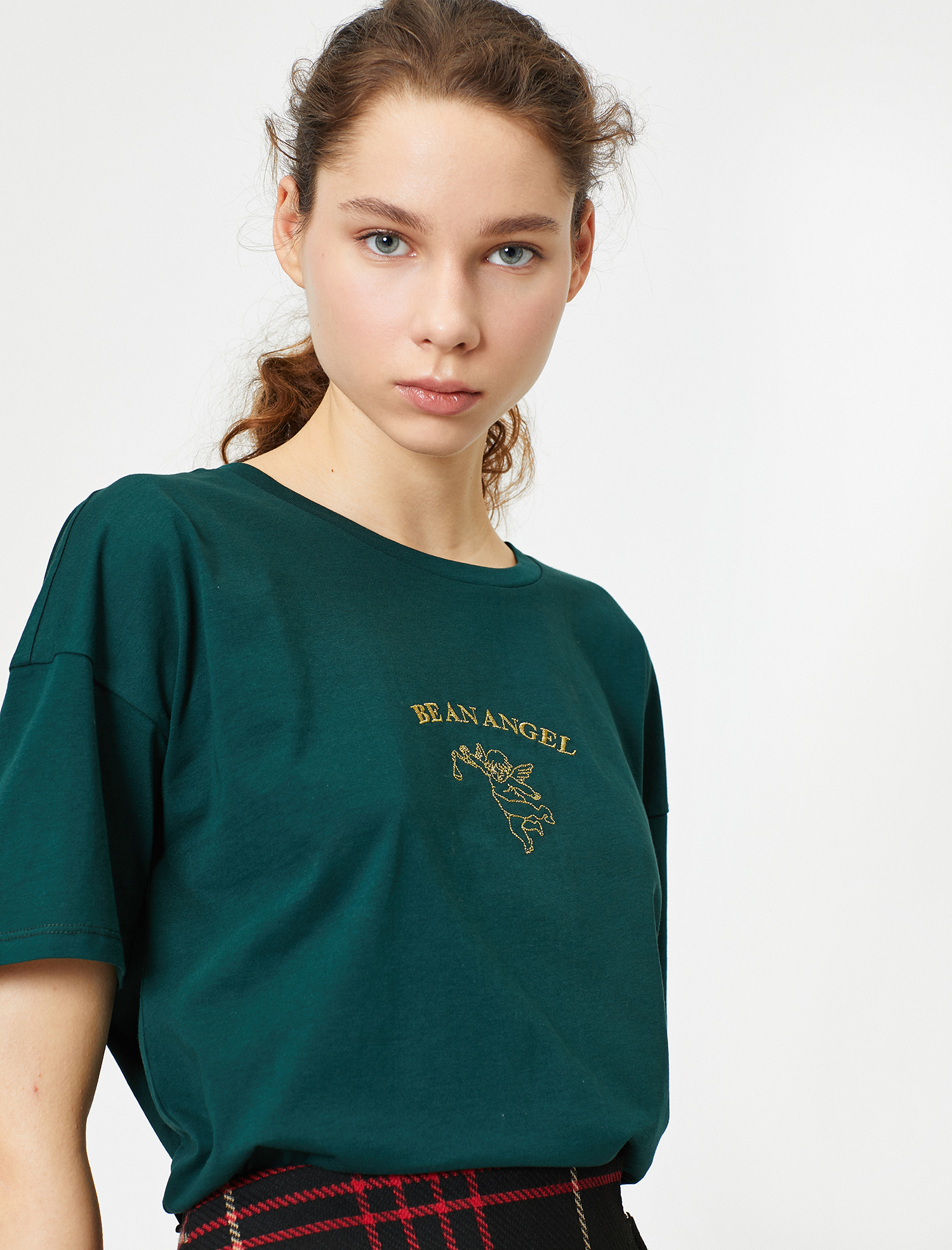   Yazılı Baskılı Tişört