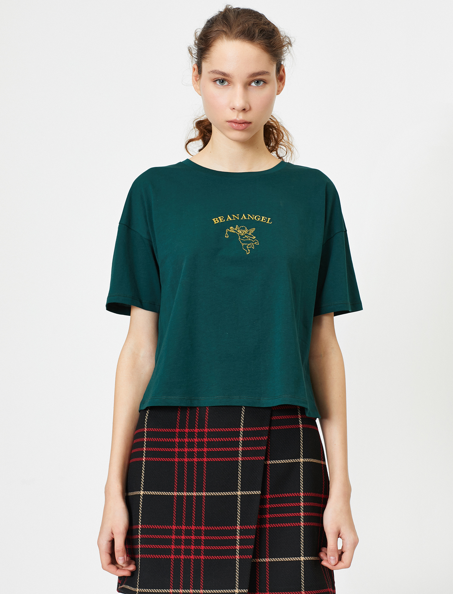   Yazılı Baskılı Tişört