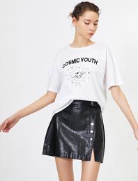 Yazılı Baskılı Tişört