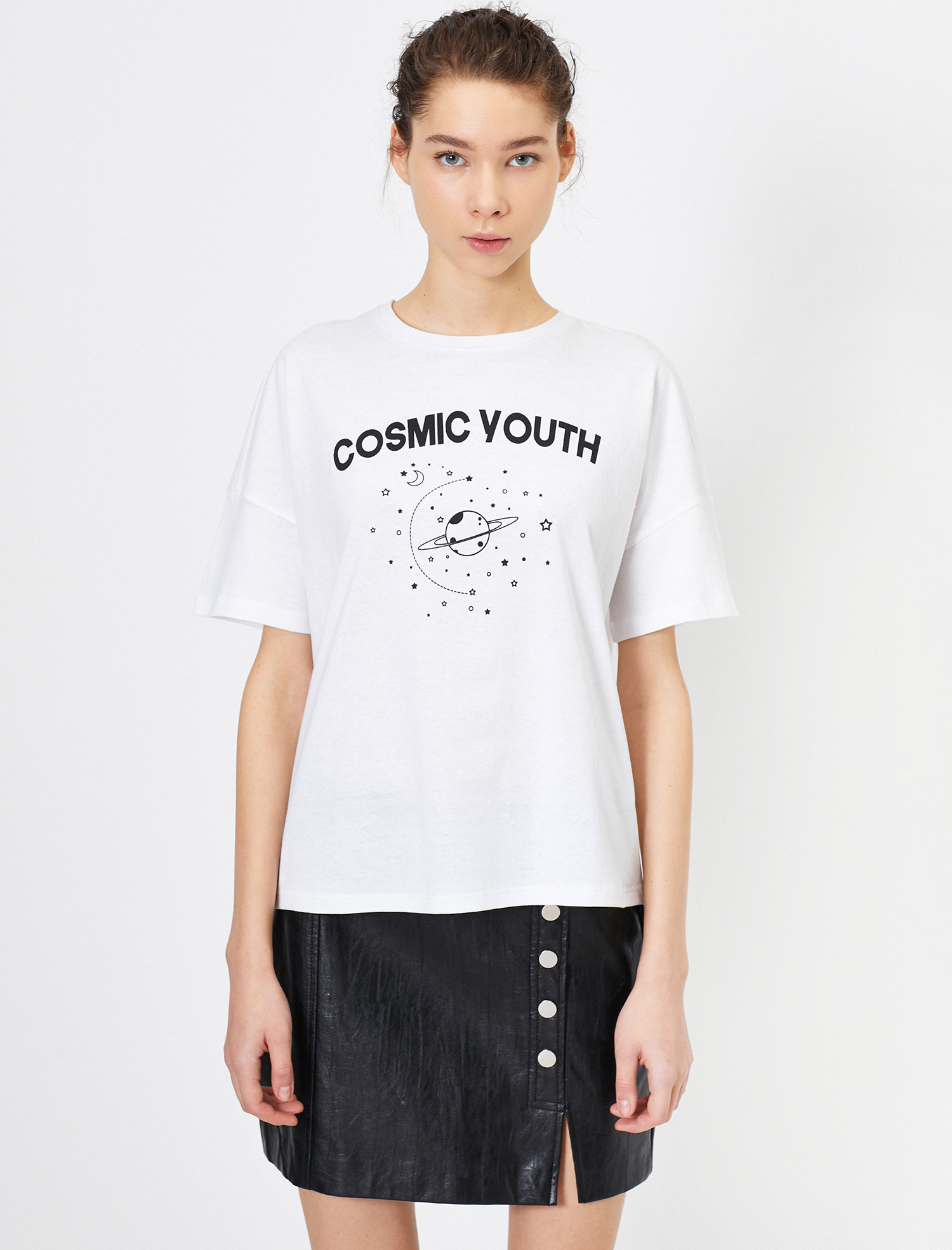   Yazılı Baskılı Tişört