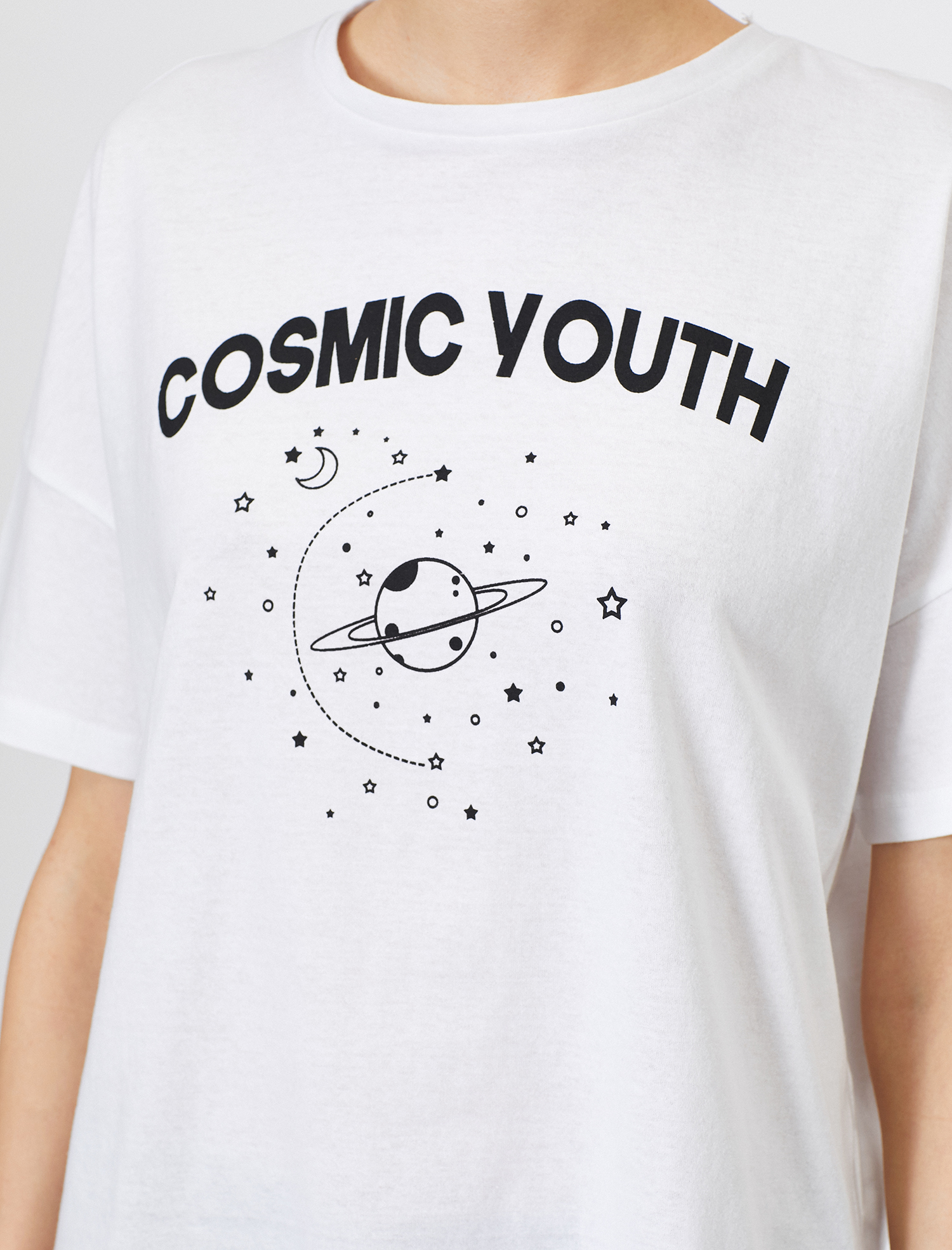   Yazılı Baskılı Tişört