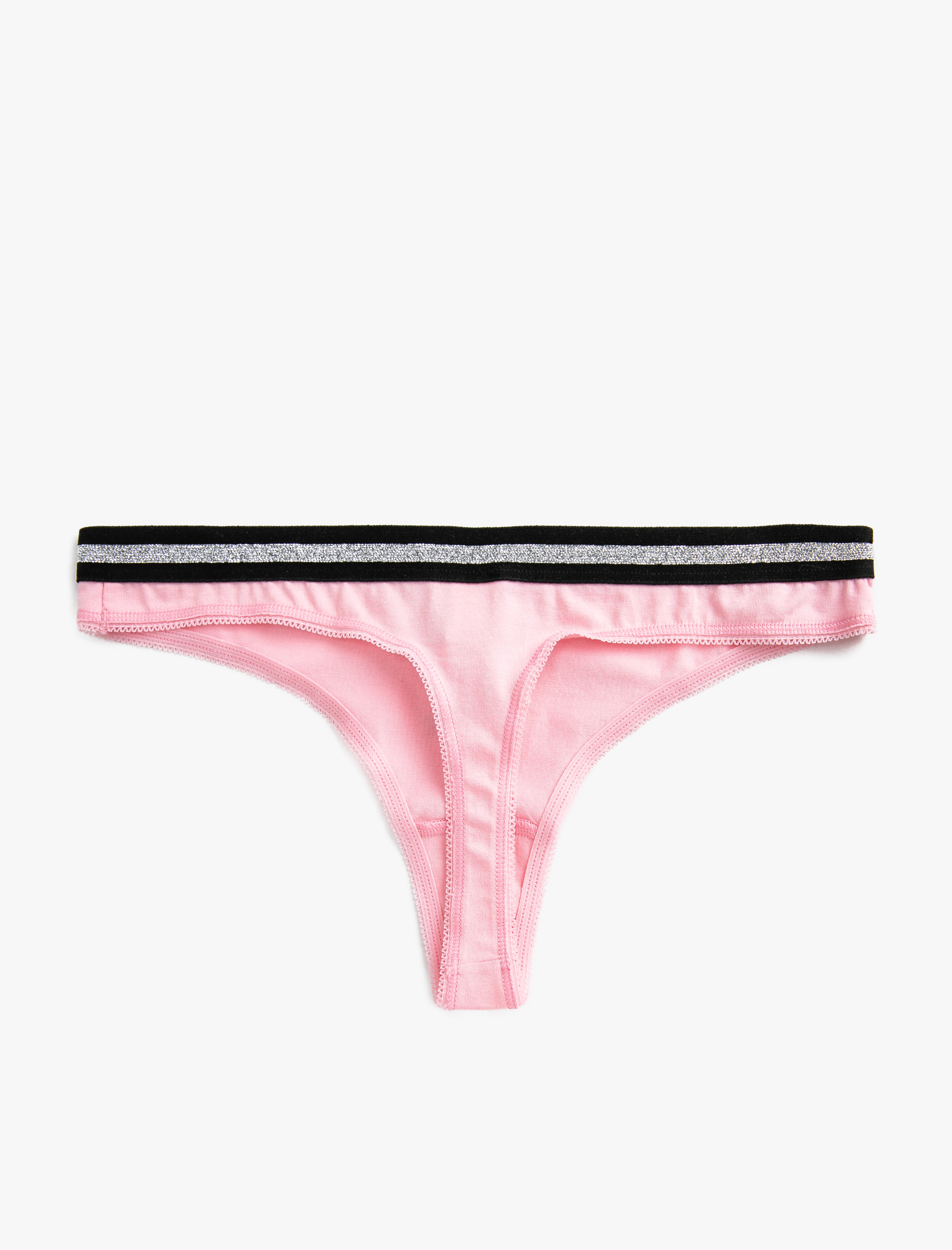   Baskılı String Külot Pamuklu