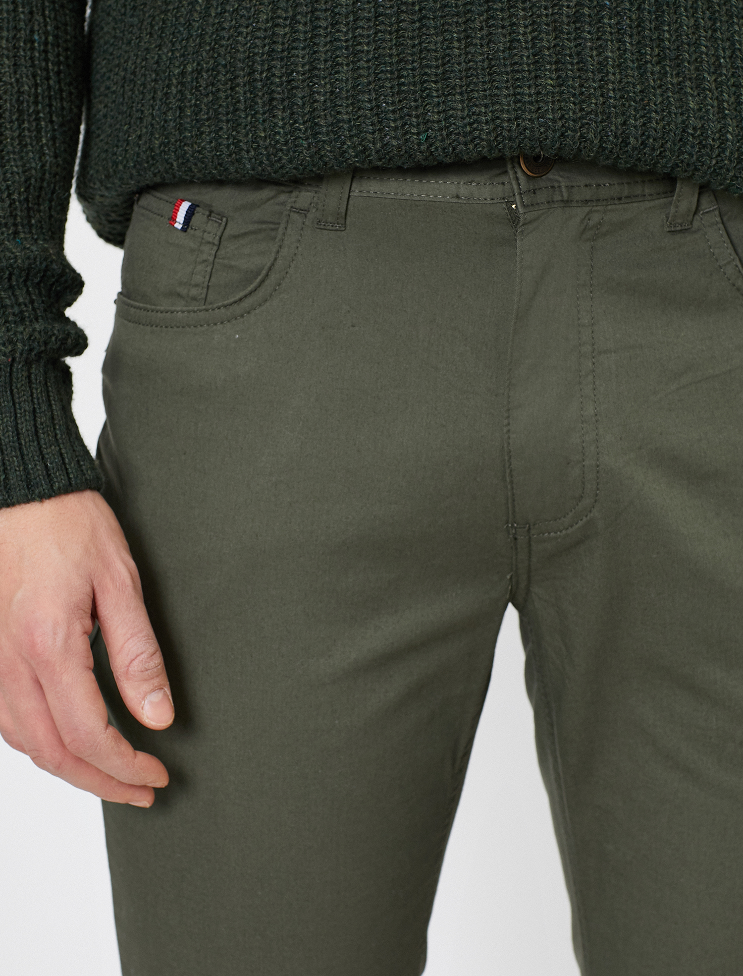   Cep Detaylı Slim Fit Pantolon