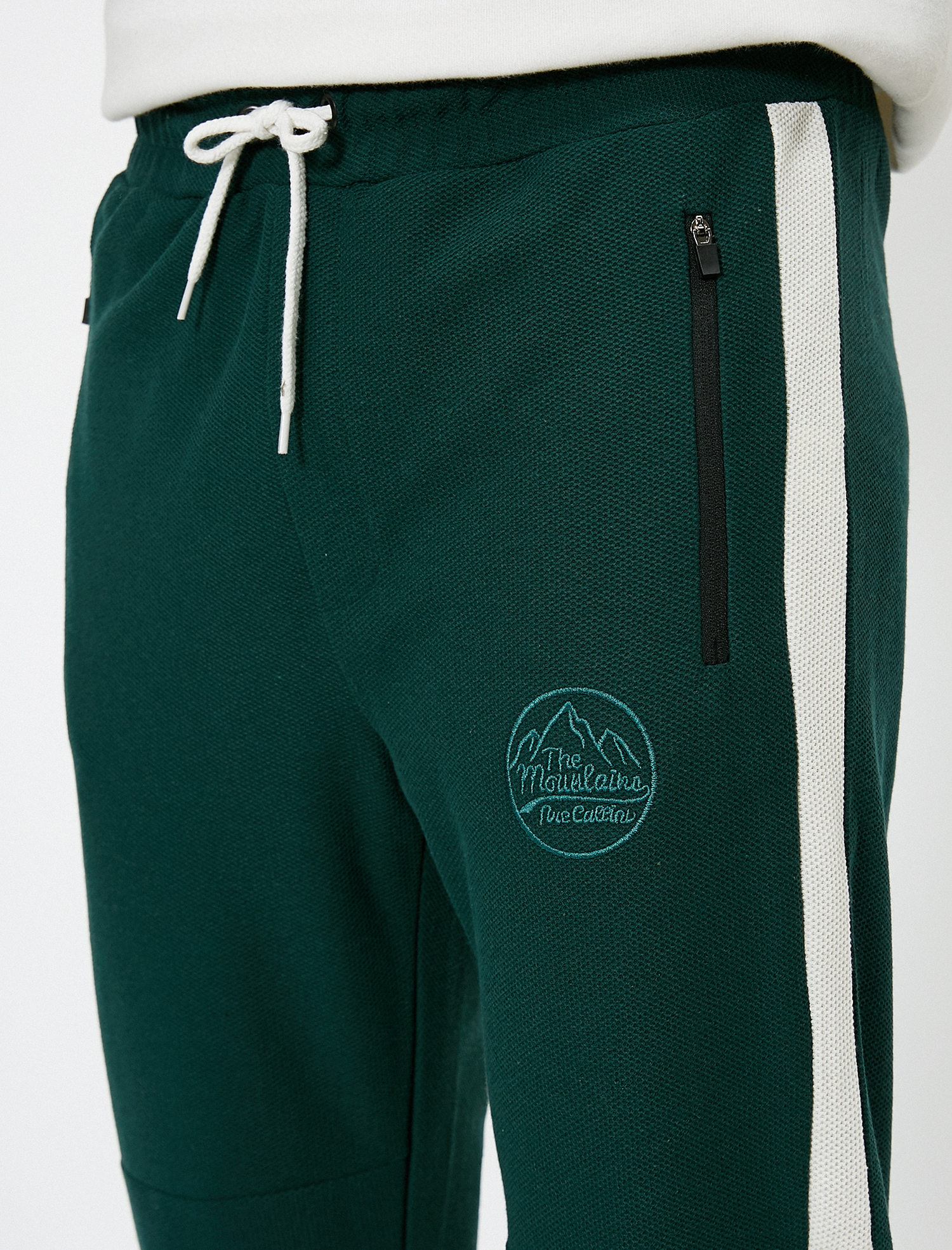   Şeritli Baskılı Jogger Eşofman Altı