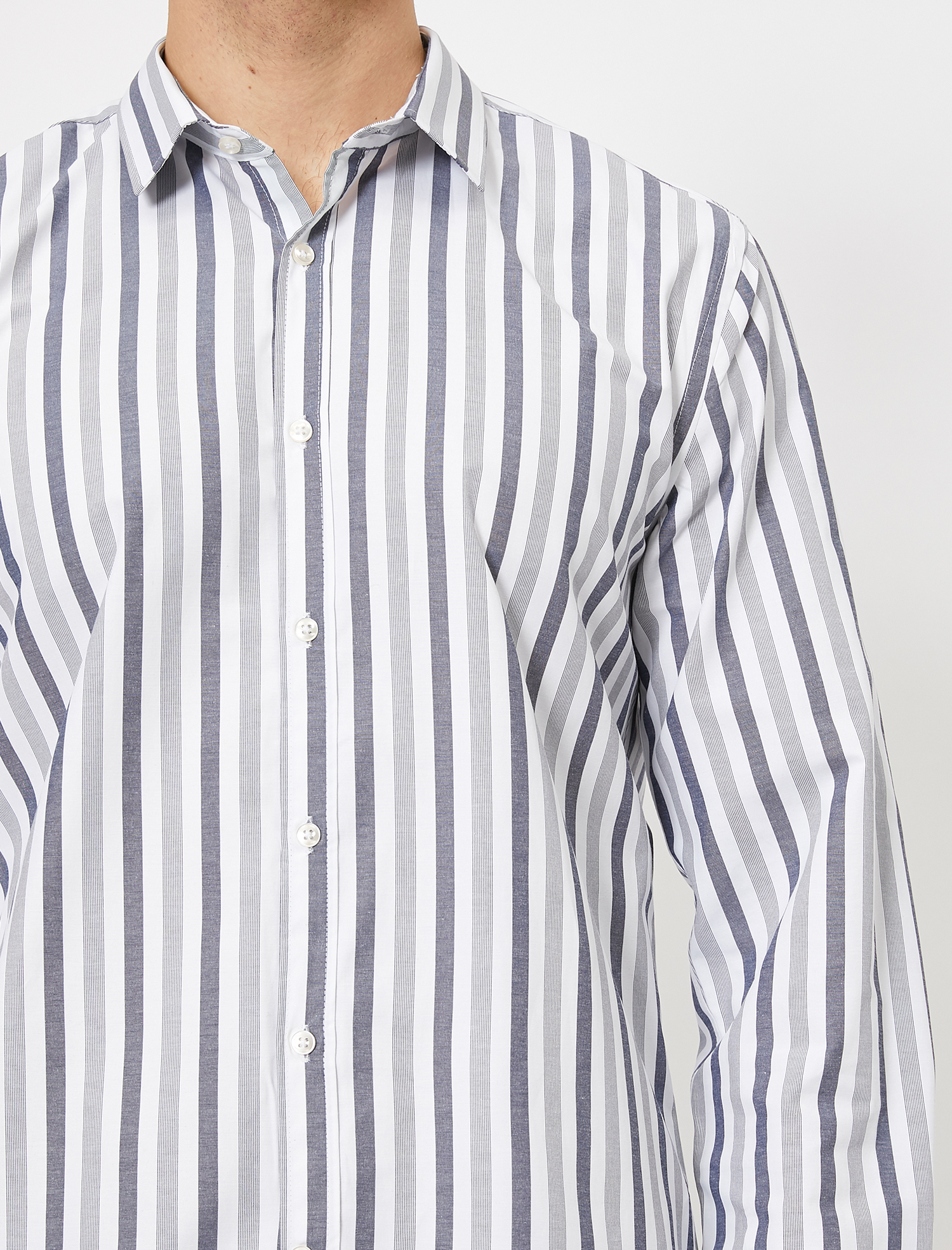   Çizgili Gömlek Non Iron