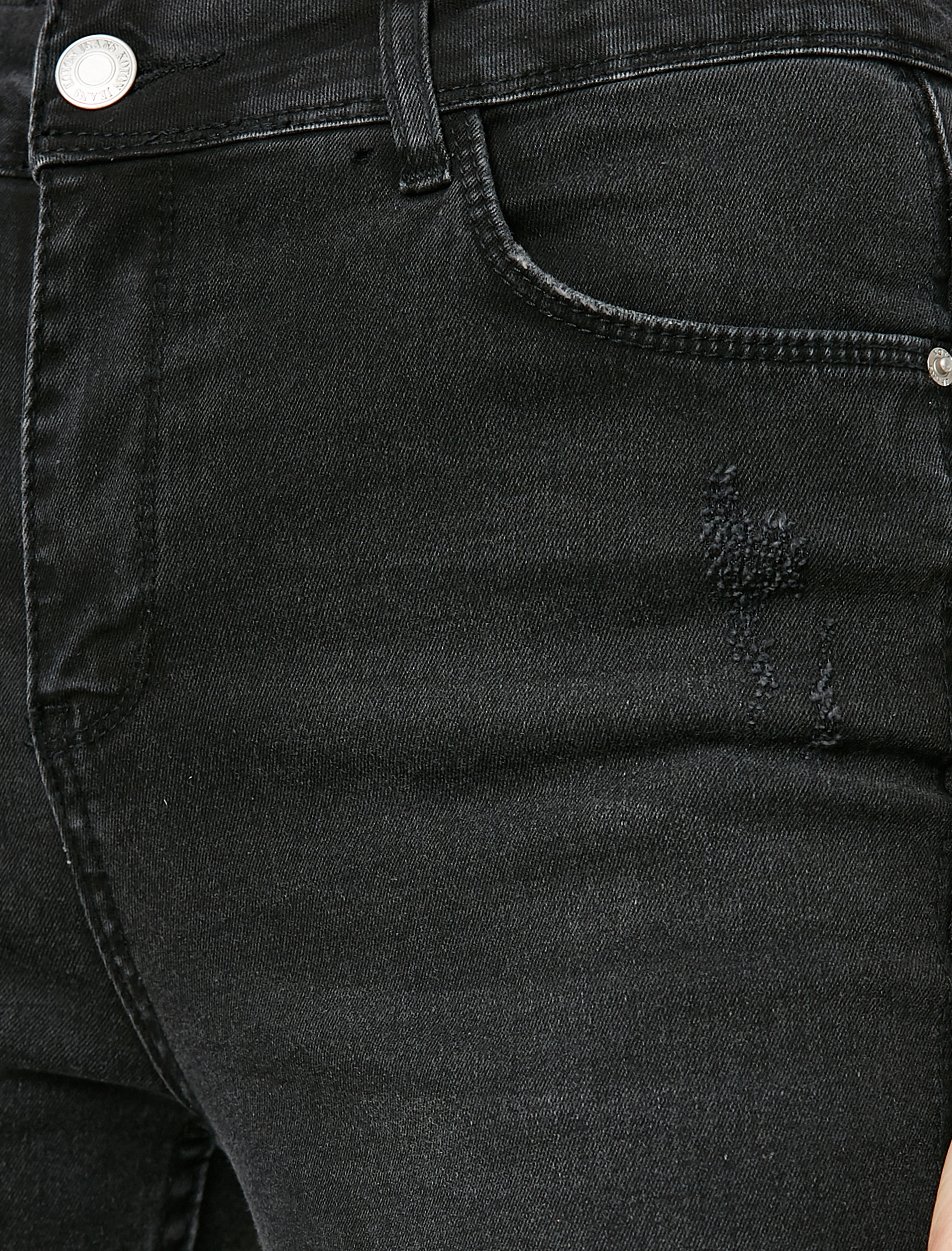   Organik Pamuklu Carmen Jean Yüksek Bel Dar Kesim Dar Paça Pantolon