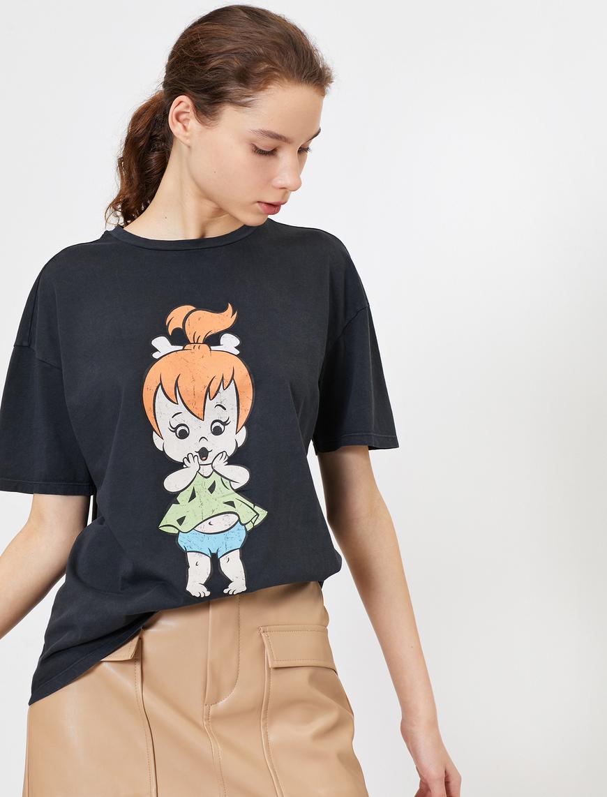   The Flintstones Baskılı Lisanslı Tişört