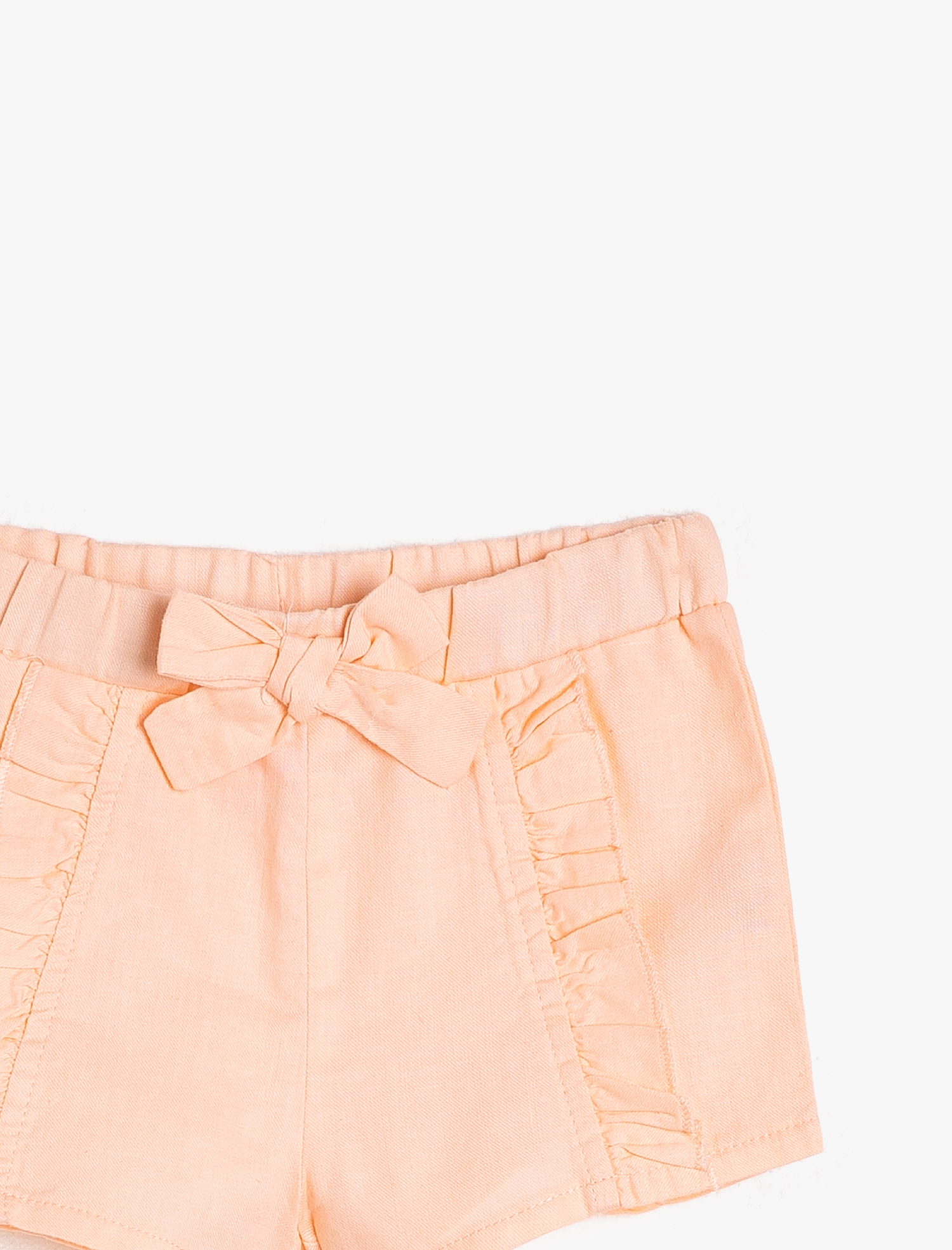  Kız Bebek Fırfır Detaylı Şort