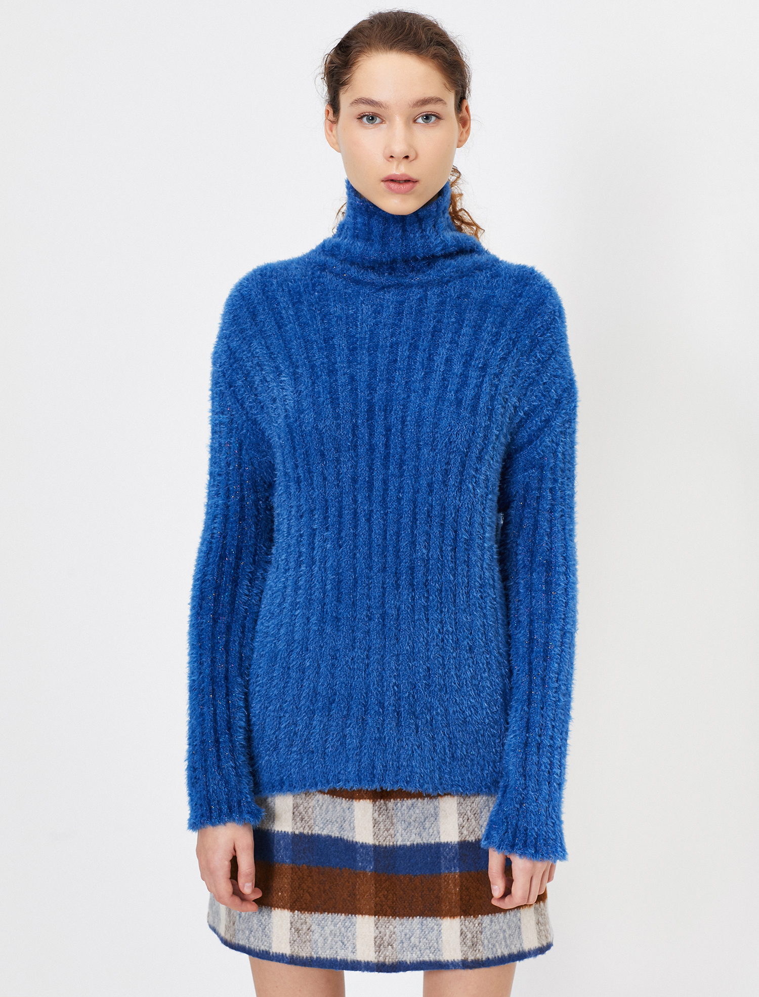   Örgülü Triko Kazak