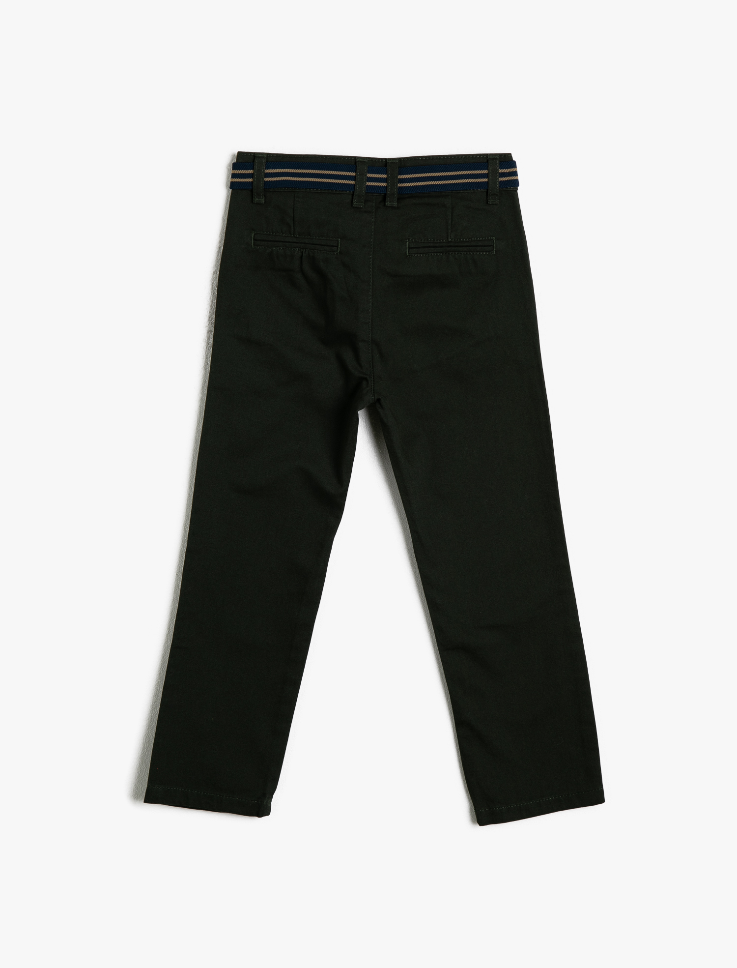  Erkek Çocuk Kemer Detaylı Pantolon