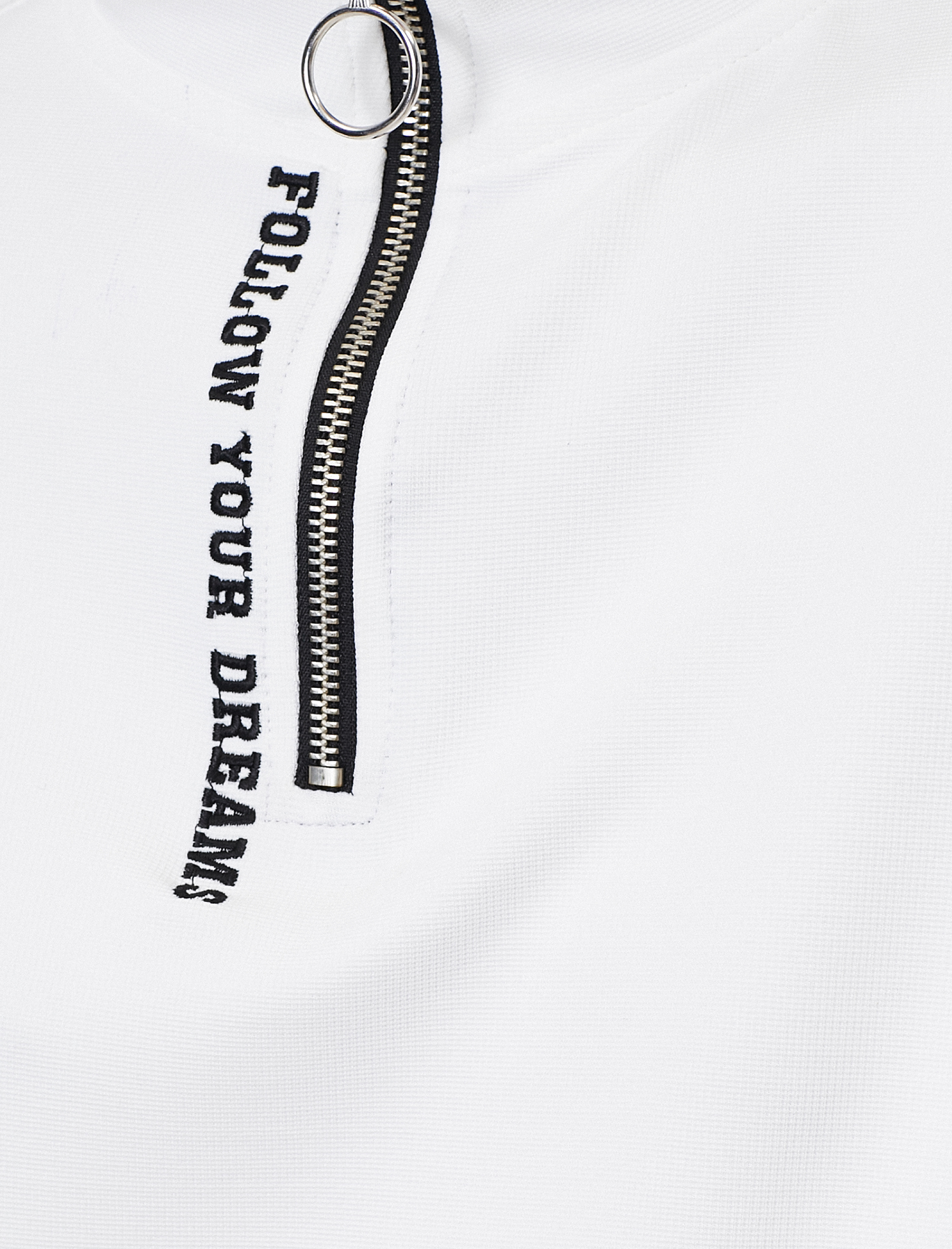   Fermuar Detaylı Sweatshirt