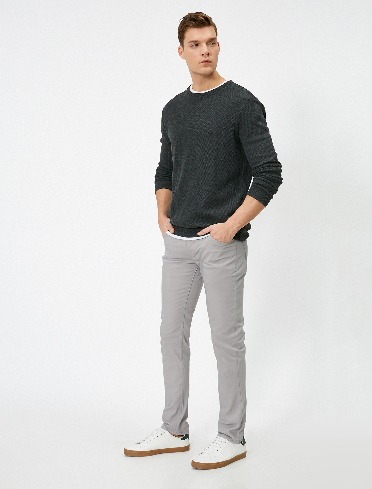 Cep Detaylı Slim Fit Pantolon