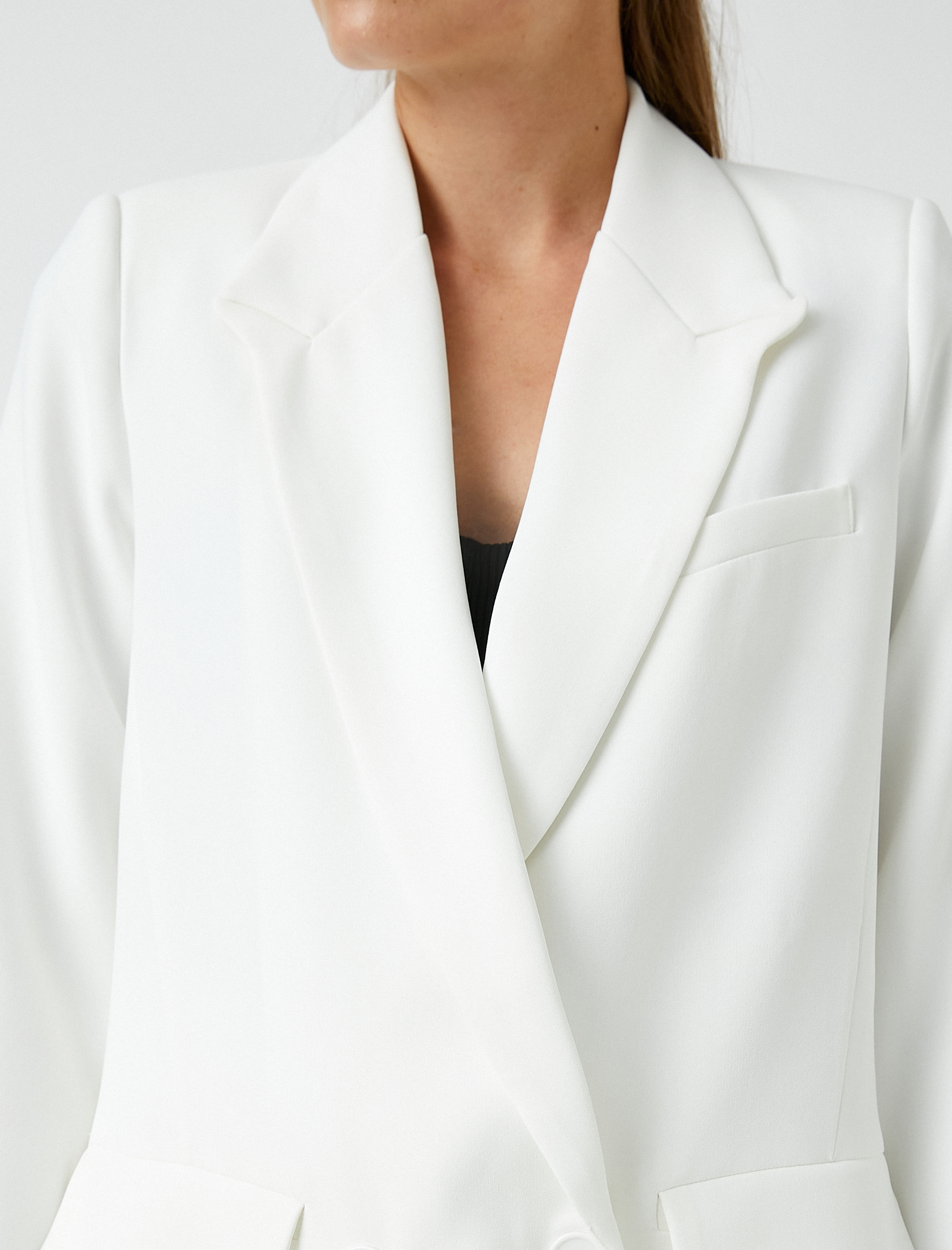   Kruvaze Blazer Ceket