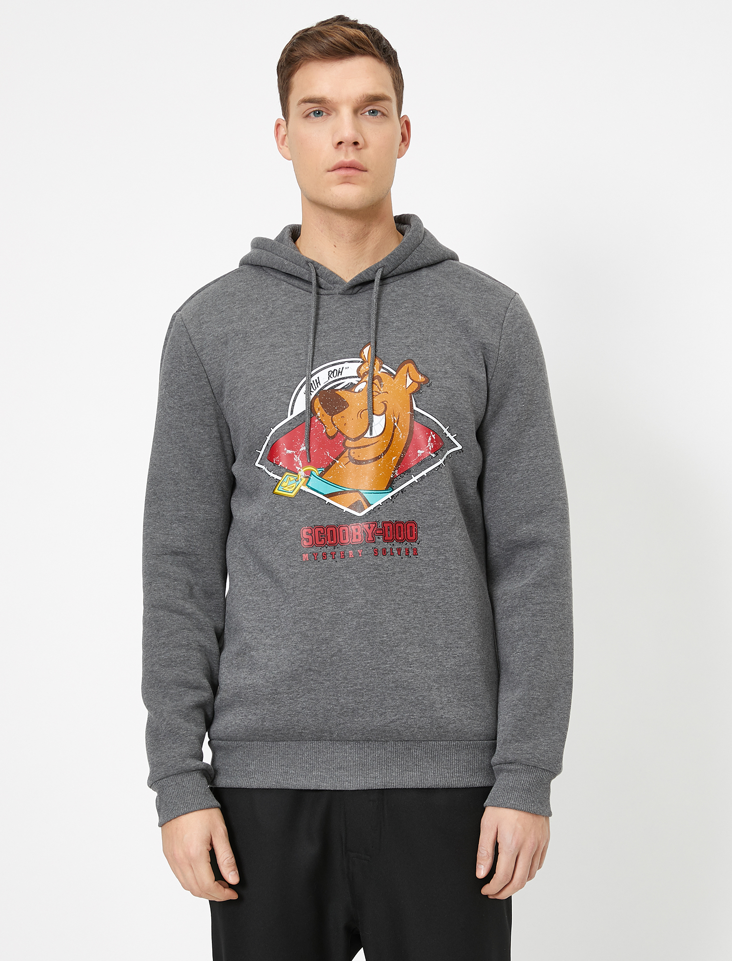   Scooby Doo Lisanslı Baskılı Kapüşonlu Sweatshirt