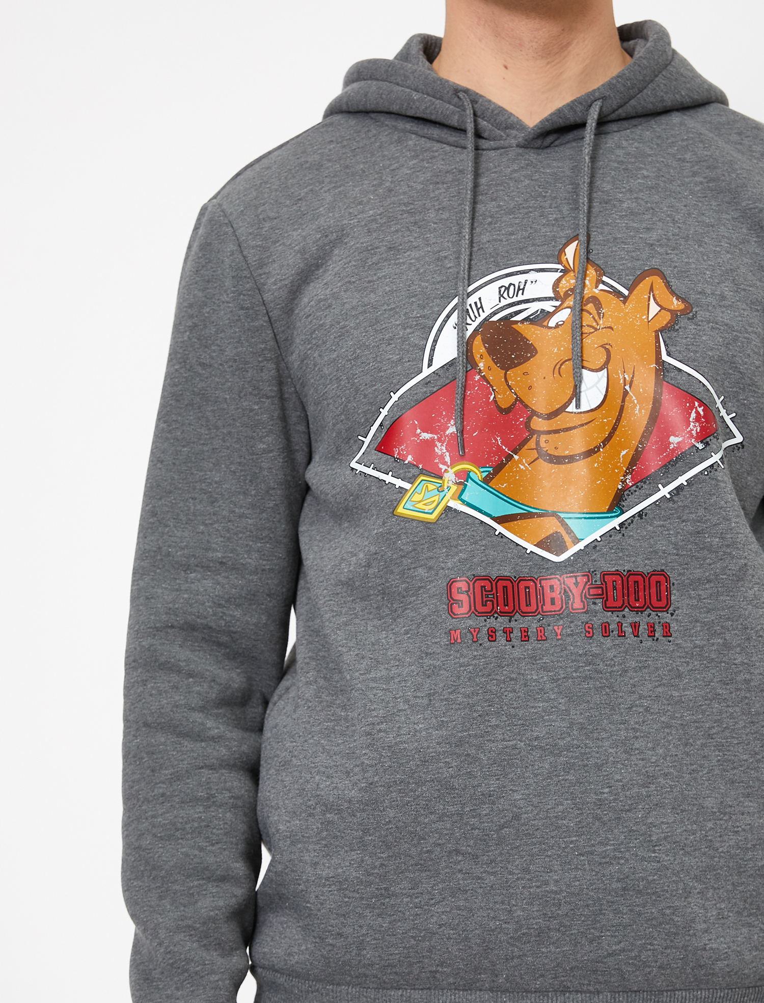  Scooby Doo Lisanslı Baskılı Kapüşonlu Sweatshirt