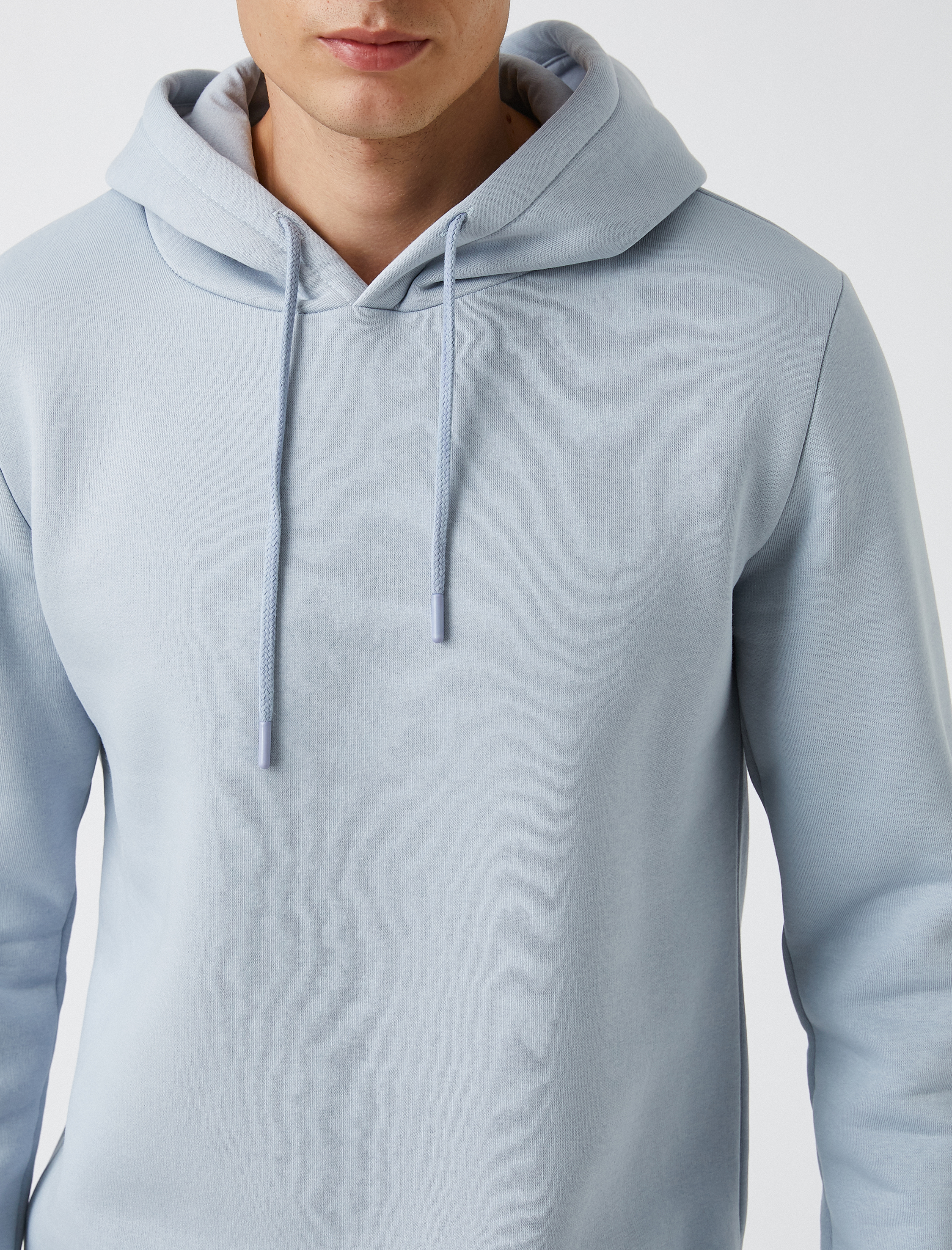 Basic Sweatshirt Kapüşonlu