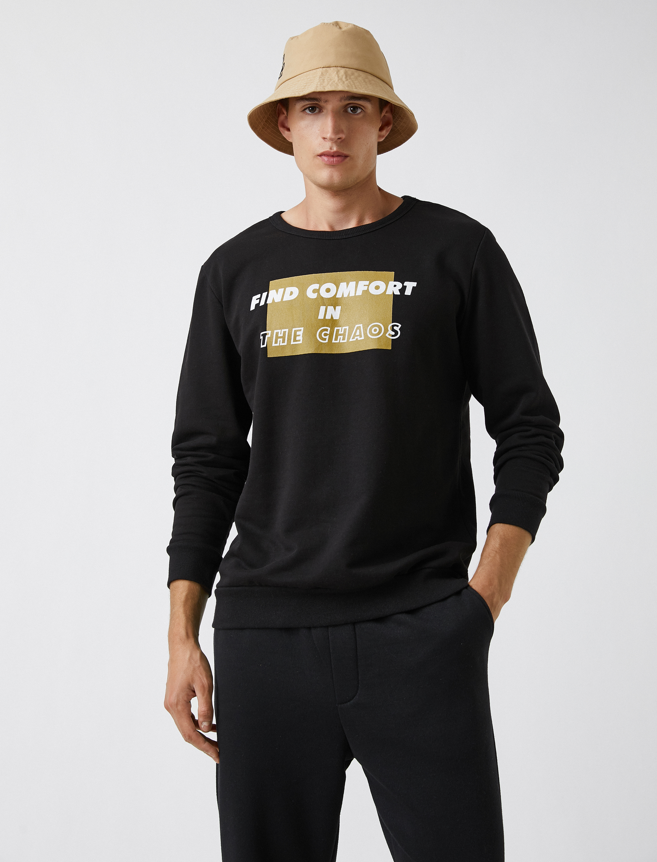   Baskılı Kazak Pamuklu