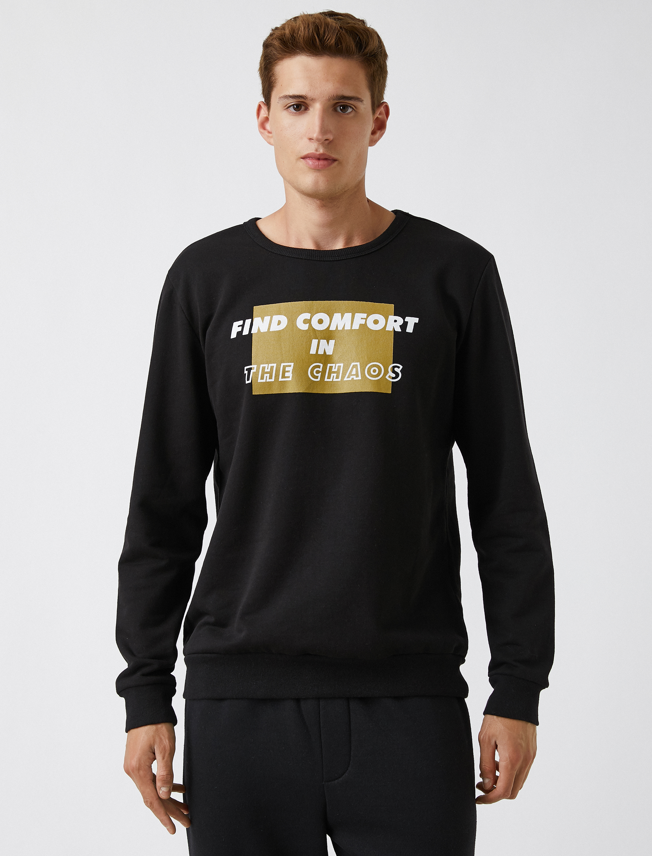   Baskılı Kazak Pamuklu