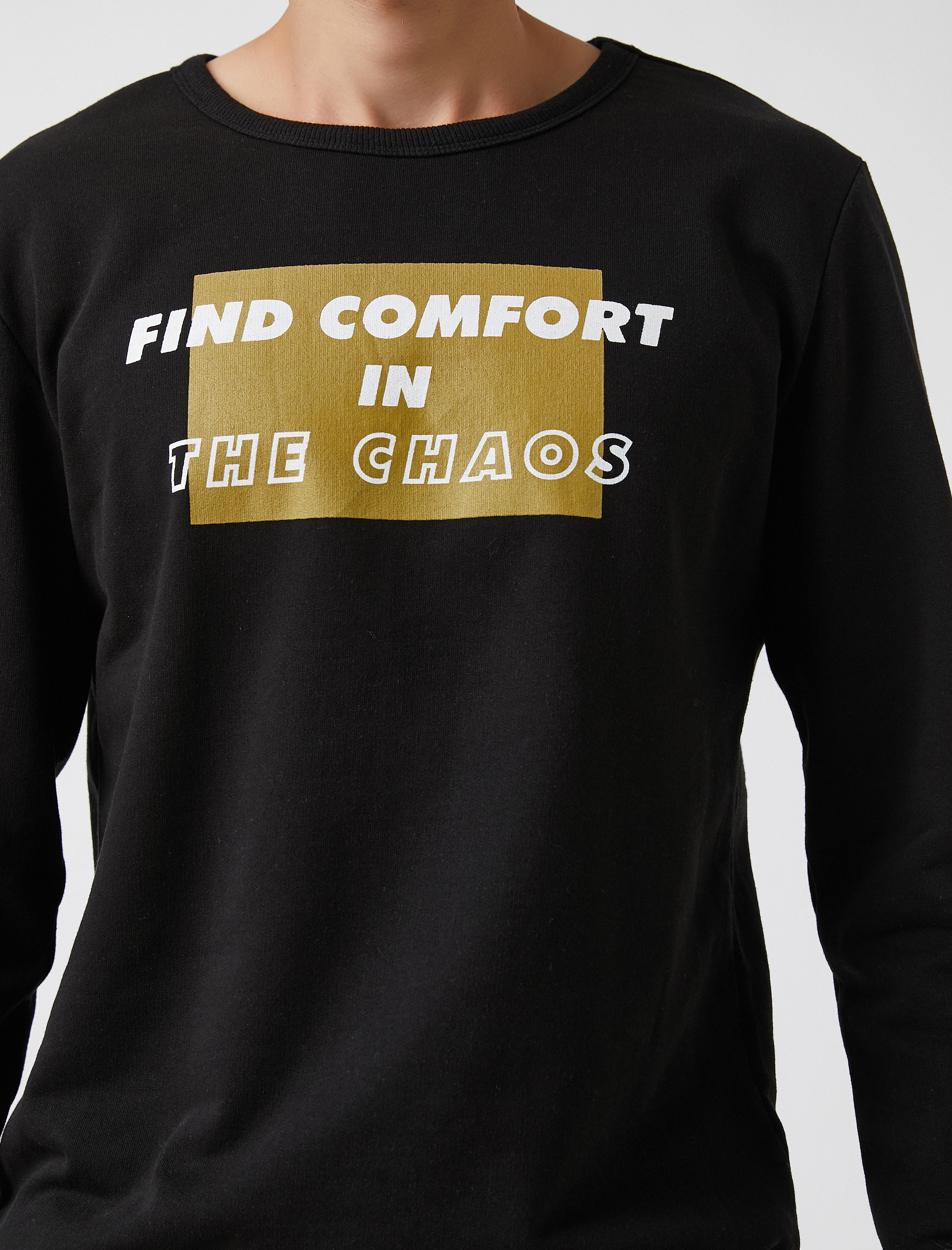   Baskılı Kazak Pamuklu