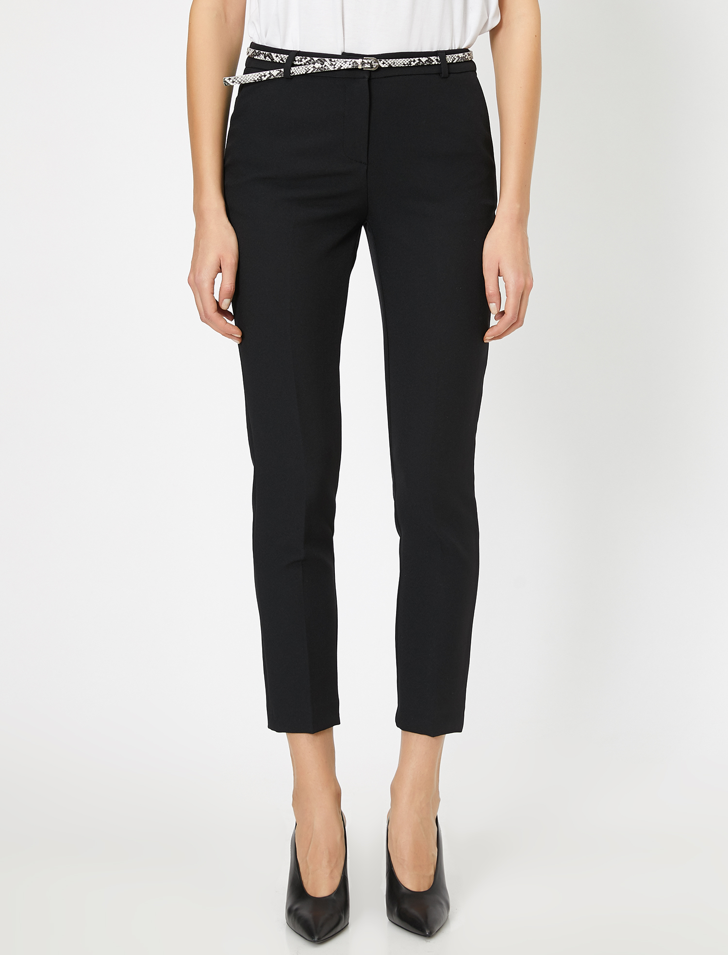   Cep Detaylı Slim Fit Pantolon